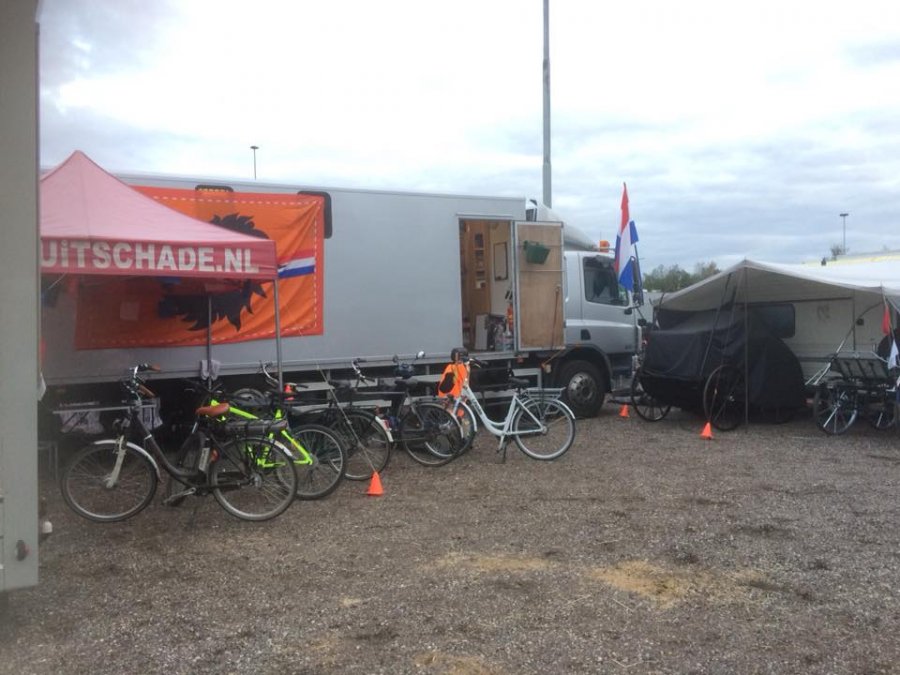 Aankomst in Kronenberg